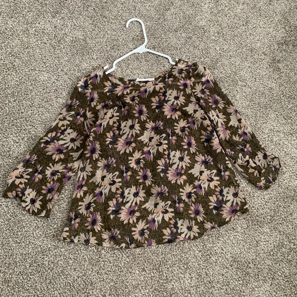 Lush Sheer Blouse